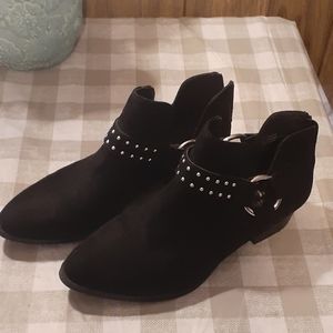 Black booties